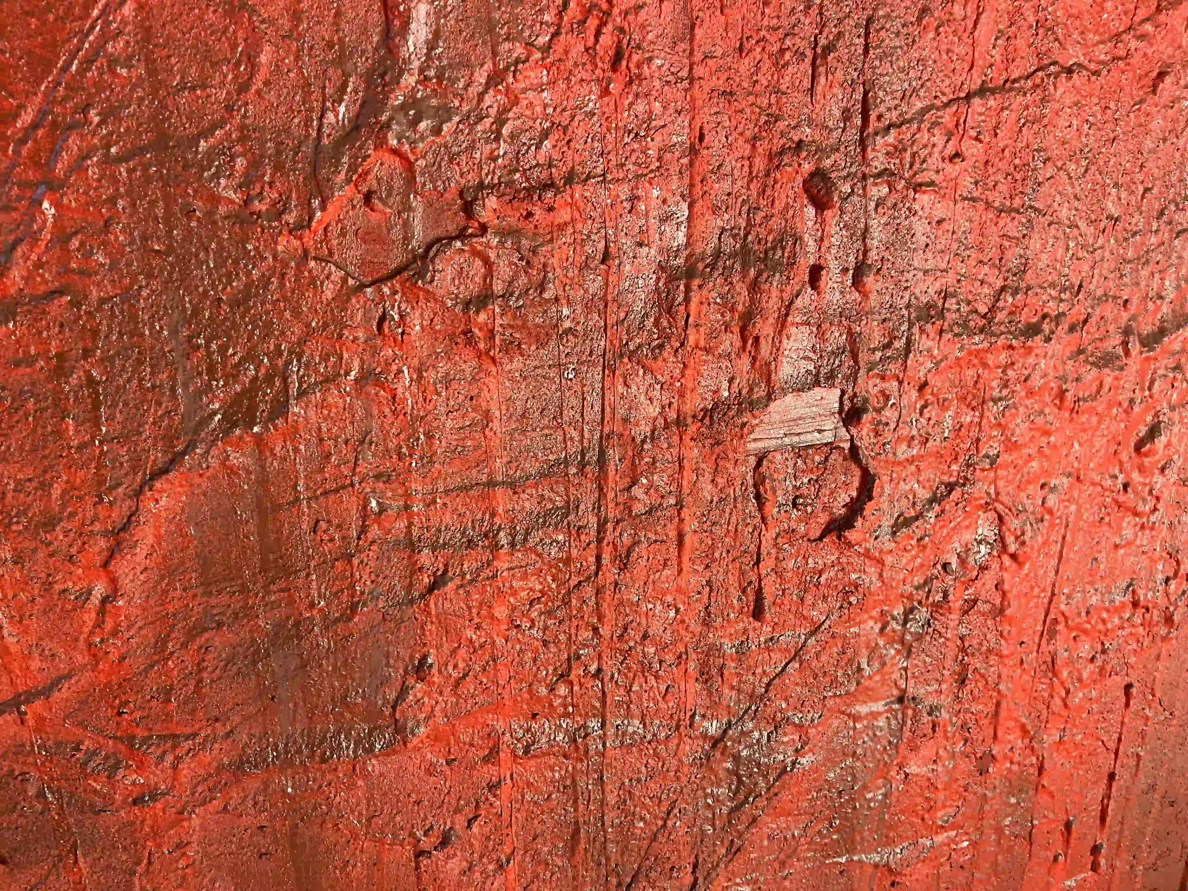 Cropped view of a canvas painting